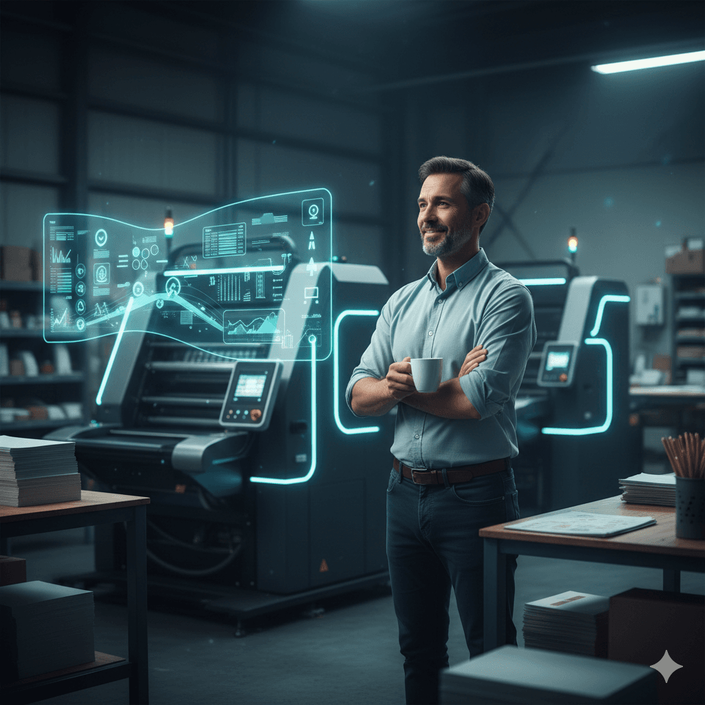 imprenta piloto automático