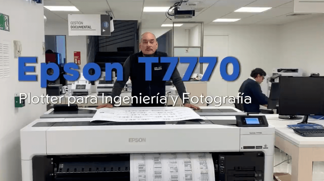 Epson T7700 impresora de ancho formato para CAD e Ingeniería thumbnail